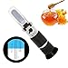 Produktbild Drillpro Handrefraktometer Honig Refraktometer 58-90% Brix Zucker,mit Pipette, Schraubendreher, Reinigungstuch und Aluminium Gehäuse