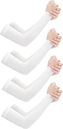 Iwrrvn Sleeves to Cover Arms for Men&Women Uv Protection Upf 50 Cooling Sports Sleeve for Sports Football Baseball