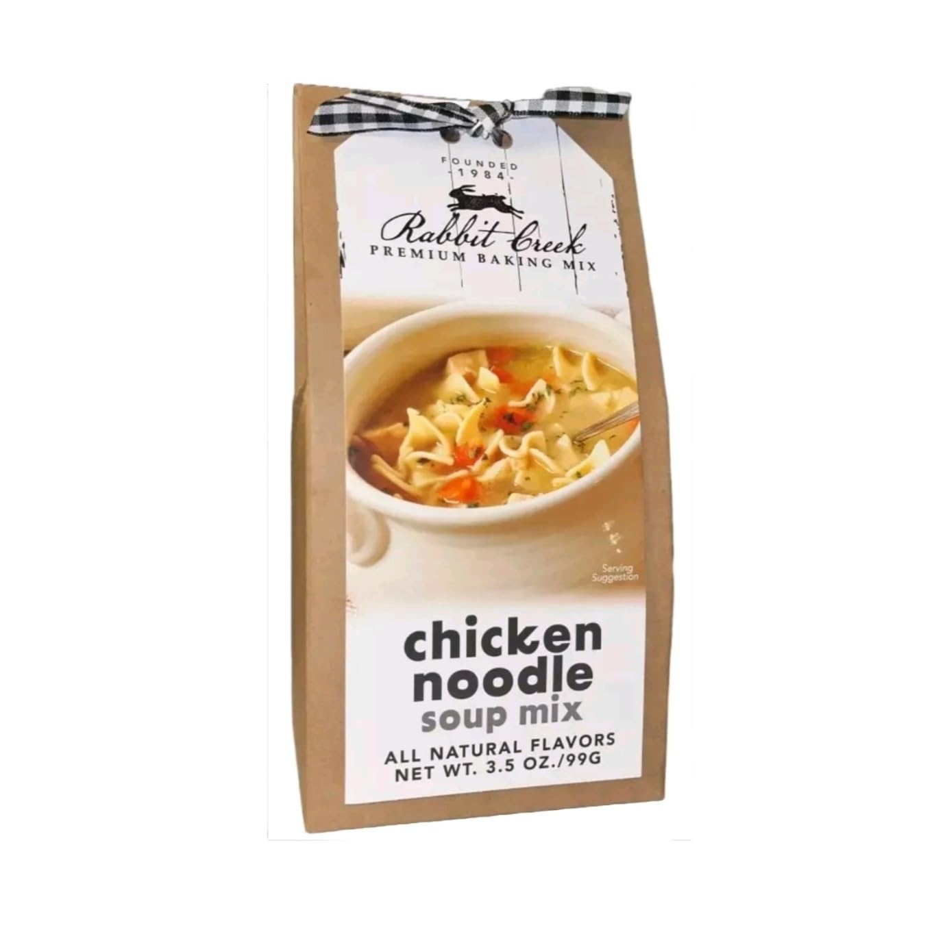Rabbit Creek Chicken Noodle Soup Mix, All Natural Flavors, 3.5 oz, Premium Baking Mix