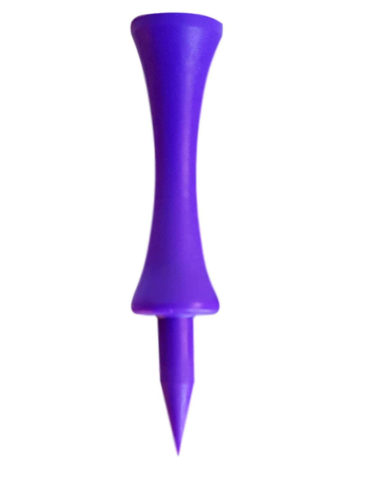 StevePriceGolf Graduated Castle Golf Tees. Purple 39 mm. Quantity 50.