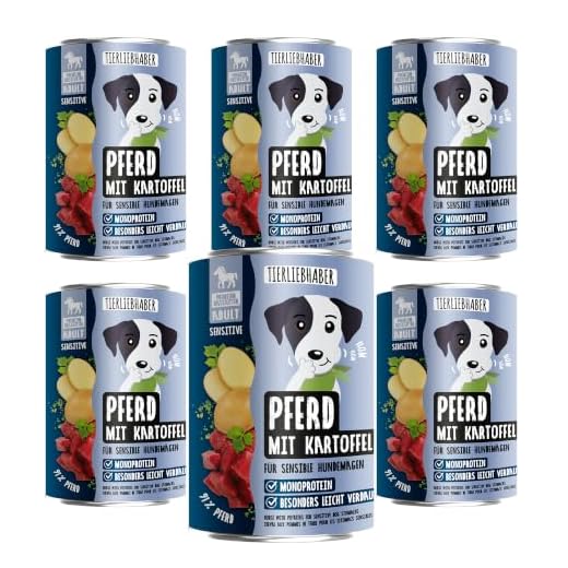 Hundefutter Nass 400g mit Pferd und Kartoffeln