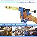 RANCH CHOICE 25ML Semi-automatic Livestock Syringe, Adjustable Continuous Repeating Cattle Vaccine Luer Lock Syringe for Cow Goat Sheep Pig