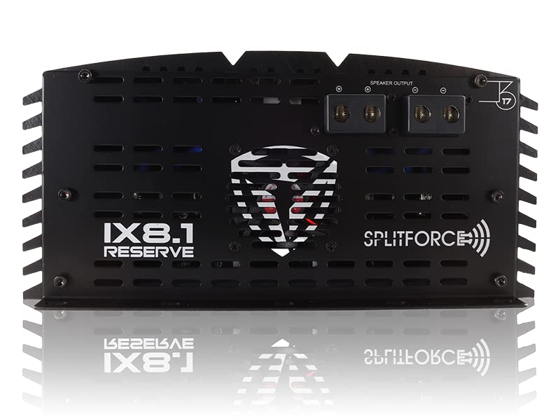 iX8.1 Monoblock 8000W RMS Class D Amplifier