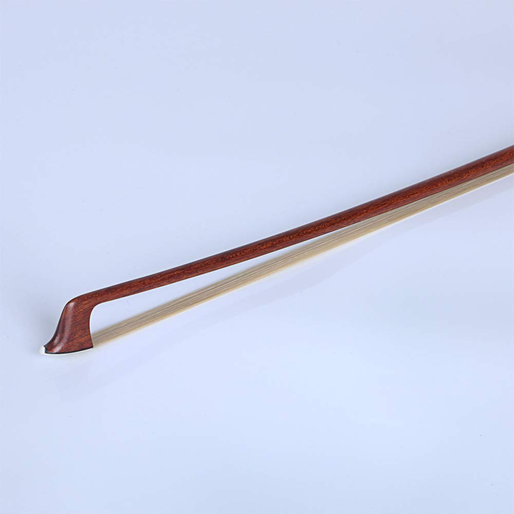 Archet De Violon 4/4 En Bois Rouge Avec Crin Naturel - Pour Débutants Et Professionnels - Pratique Avancée - 11