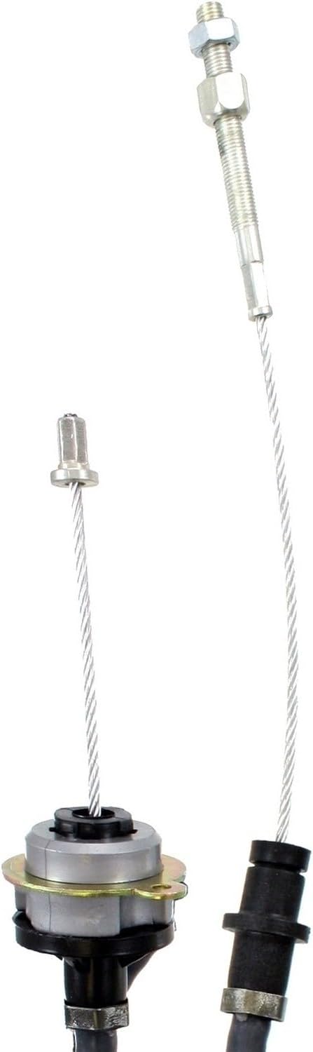 Mechanics Choice Clutch Cable for 1982-1993 Ford Mustang (V8 5.0L) (Optional Adjustable Cable; 62.99'' Cable)