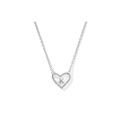 Kendra Scott Heart Letter K Short Pendant Women