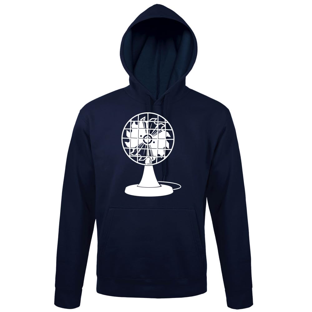 Brzeszczot piły tarczowej wentylator męski kaptur bluza z kapturem, grantowy, 4XL