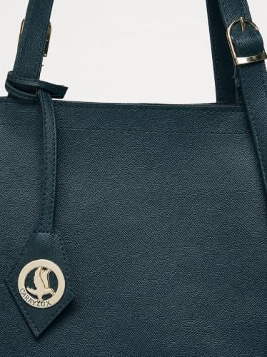 Image of Carrylux Soft PU Textured Tote Bag for Women