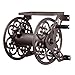 Liberty Garden 708 Steel Decorative Wall Mount Garden Hose Reel, Holds 125-Feet of 5/8-Inch Hose - Bronze