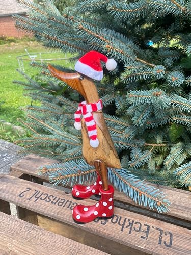 Generisch Holzente Weihnachten Weihnachtsmann - Laufente...