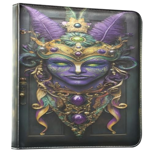 Álbum de fotos Scrapbook de cuero PU autoadhesivo DIY con anillos, 40 páginas, tamaño 11.8 x 11.2 pulgadas