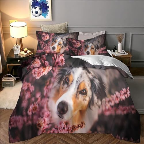 Parure de lit housse de couette microfibre ultra douce 220x240cm - 6