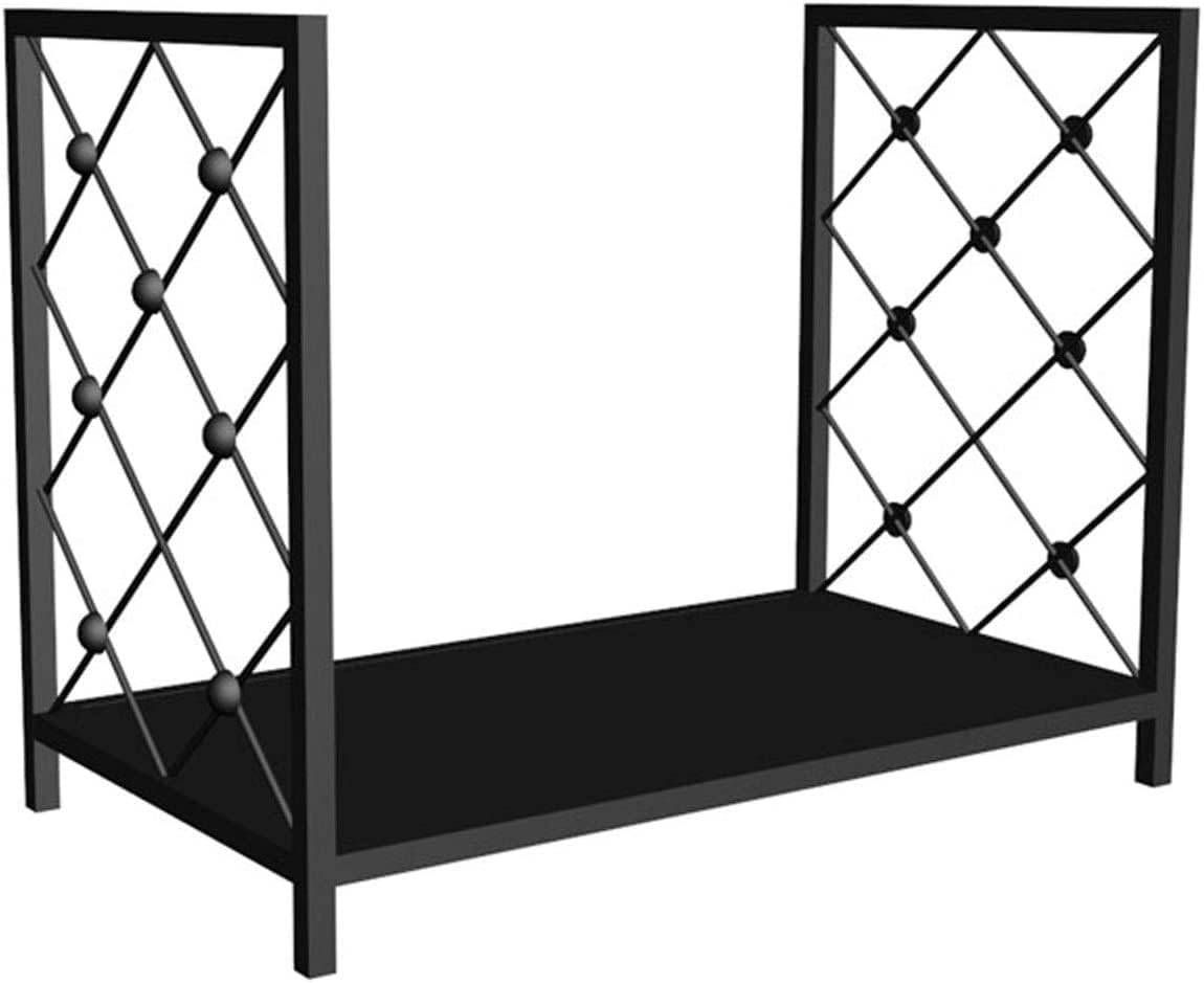 Outdoor Fireplace Firewood Rack Log Store Firewood Rack Firewood Racks Heavy Duty Holder Wood Rack for Firewood Indoor Log Rack Firewood Holder Fireplace Tools(