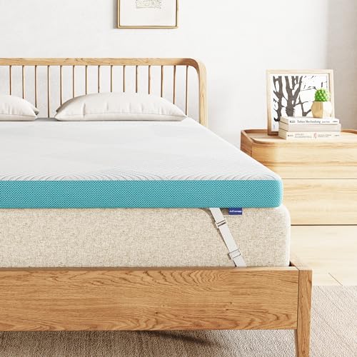 NixNap Matratzen Topper 90x200cm H2 H3, Gel Memory Foam Matratzentopper 90x200, Zwei Härtegrade Mattress Topper 90x200 7cm Höhe Gelschaum Kaltschaum für Boxspringbett Schlafsofa