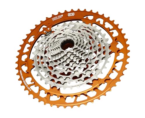 e*thirteen Helix Race 12s Cassette - 9-52T, Naranja