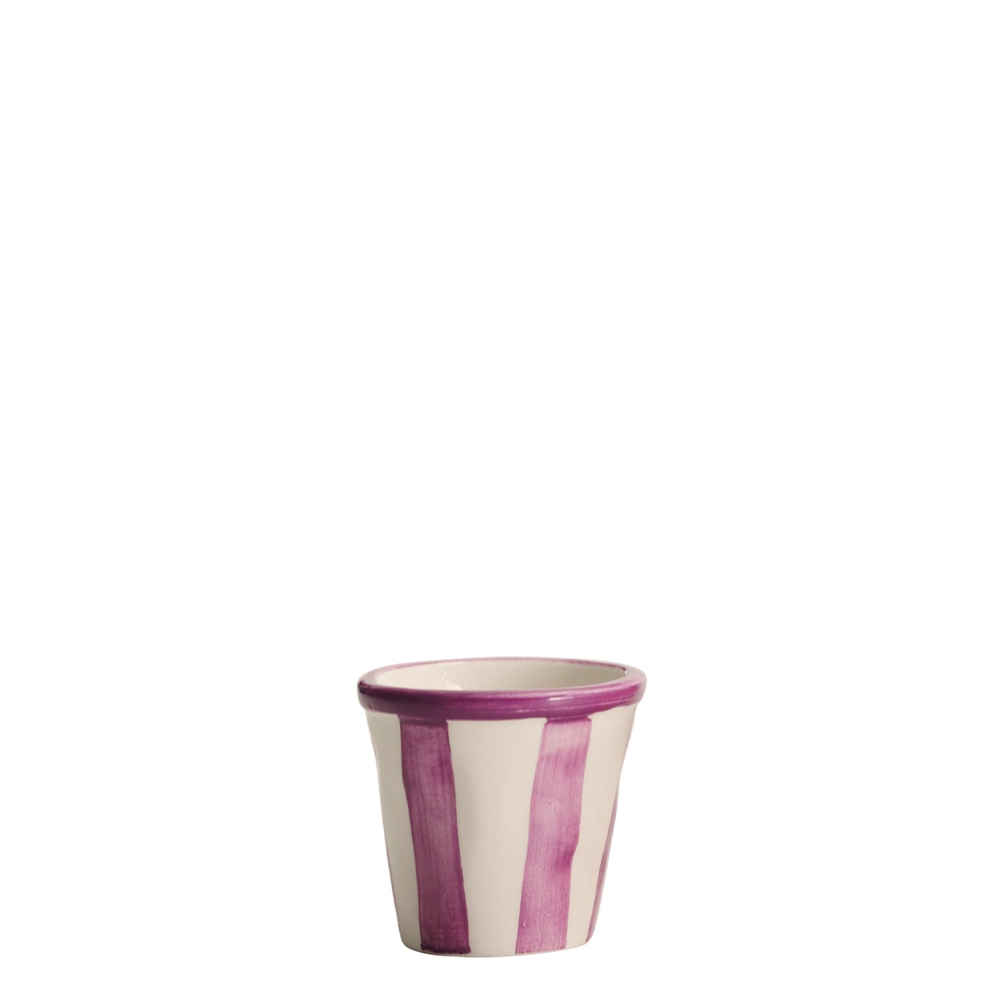 Righe bicchierini juego de vasos estriados en cristal de alta pureza