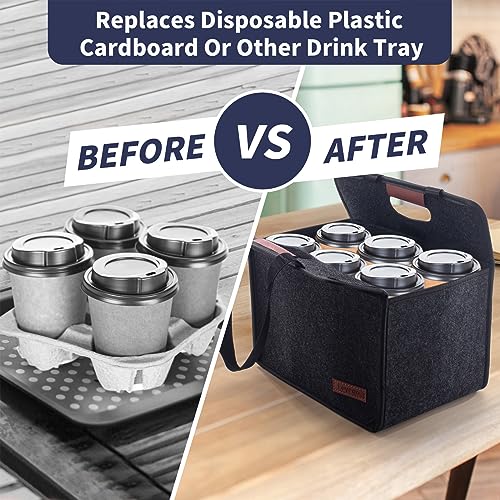 Foyego 6 Cup Drink Carrier With Handle thumb #3