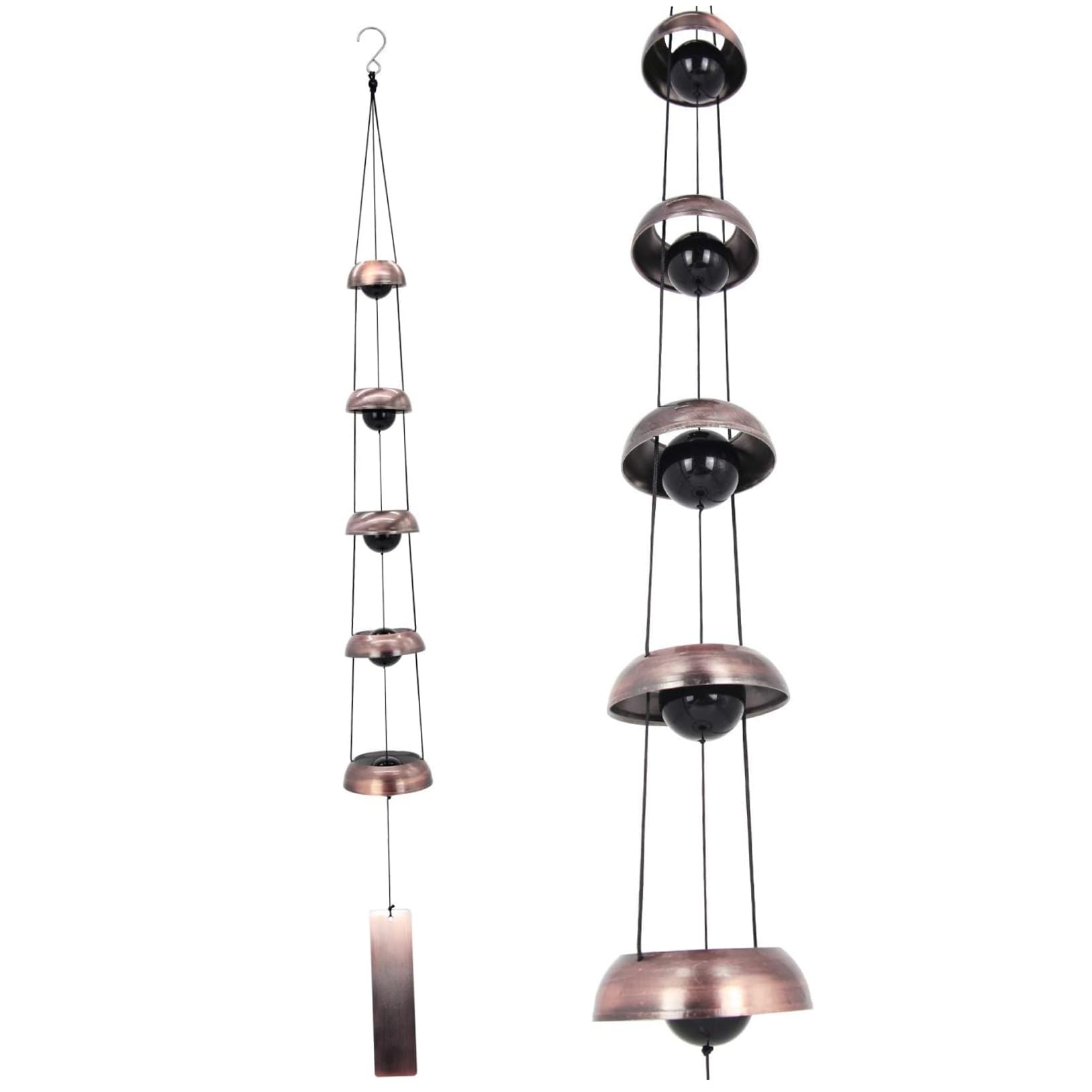 Carillons éoliens en cuivre cloches durables de haute qualité pour maison et jardin zen