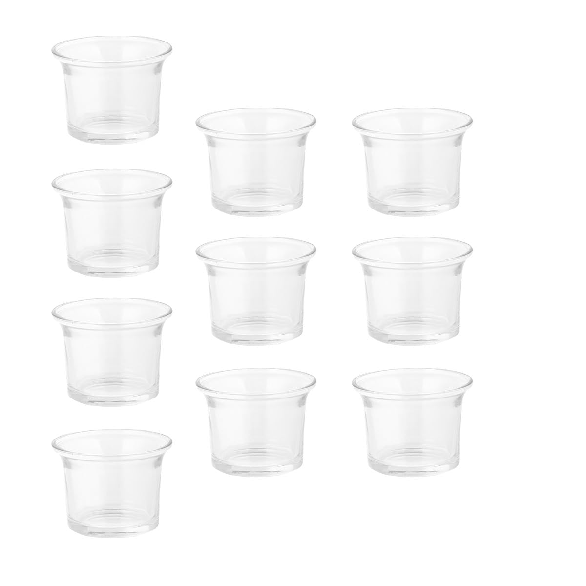 Porte-bougies chauffe-plat en verre pour créer une décoration élégante lors de vos dîners