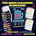QUOKKA Who Knows Hits Better? 500+ Questions Music Games – 90s & 2000s Hip-Hop & R&B Edition – The Ultimate Music Trivia Challenge for Adult & Family Party Games – Fun Karaoke & Singing Game Night