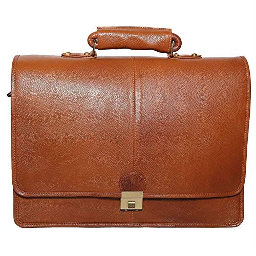 Red Cherry Genuine Leather Office Bag for Men & Women with 15 Inches Laptop Compartment (B08KT4ZQMB) Amazon Price History, Amazon Price Tracker