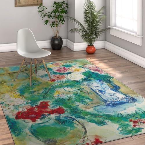 Tapis de salon élégant grand format pour isoler et décorer