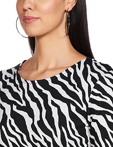Image of Max Women Printed Regular Fit T-Shirt