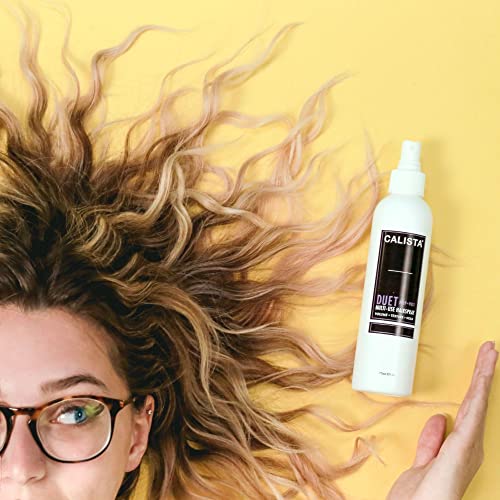Calista Duet Prep And Post Multi-Use Non Aerosol Hairspray, Flexible Hold Volumizing Texture Spray For All Hair Types, 7.5 Oz #TOP5