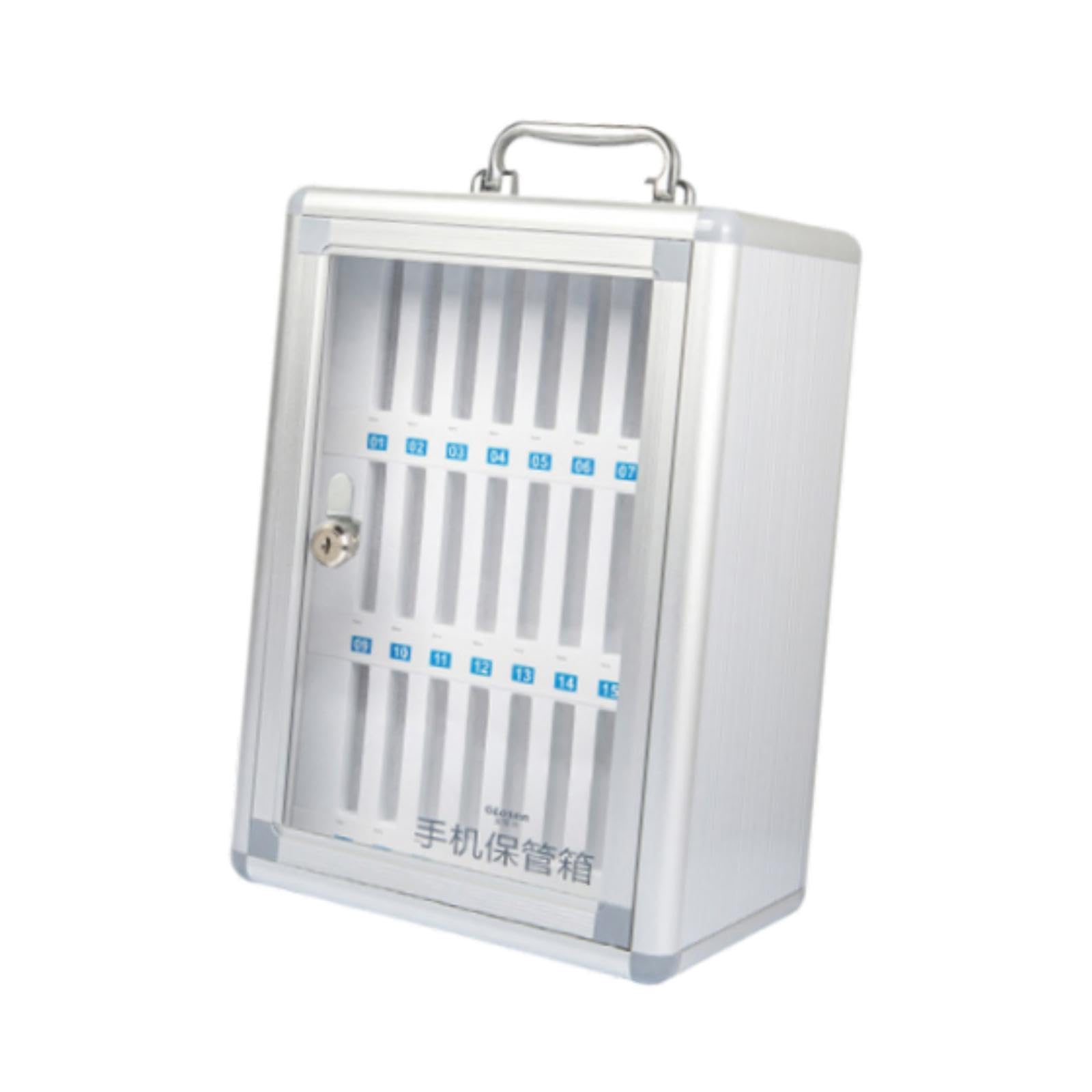 Cell Phone Locker with Handle Holder Pocket Chart Locking for Classroom Exam 24 Slots-picture-22