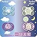 MAM Perfect Baby Pacifier, Patented Nipple, Developed with Pediatric Dentists & Orthodontists, 2 Pack, 6+ Months, Unisex