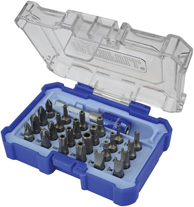 Faithfull FAISBSET25S SBSET25S Security BITS, Multi-Colour, 1