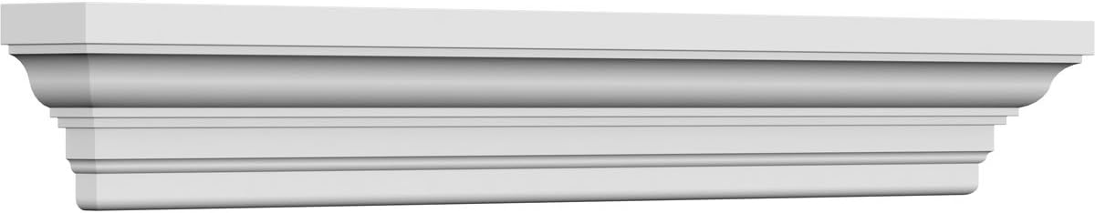 Endurathane Classic Crosshead, 26" Bottom Width x 34 3/4" Top Width x 7 7/8"H x 1 1/4"P, Factory Primed