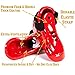 whistlekick Karate Sparring Foot Gear for Karate/Taekwondo Martial Arts Industry Best Warranty - No Toe Strap Stealth, Black (Adult, XX-Large)