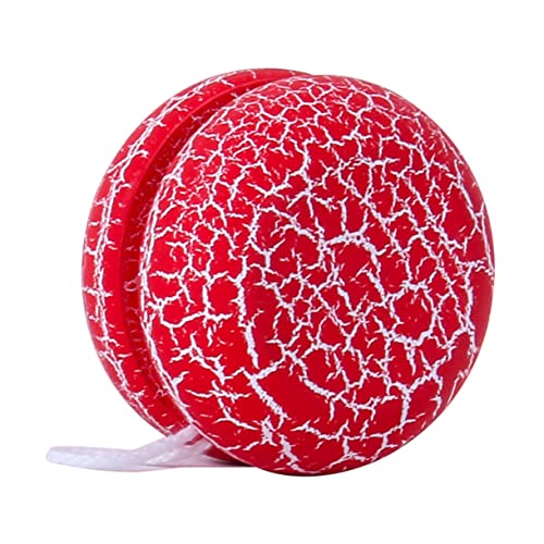 Toyvian Unique Wooden Yo-yo Yoyos for Boys and Girls Party Toy for Boys and Girls Beginner Yoyo Colorful Design Easy to Carry