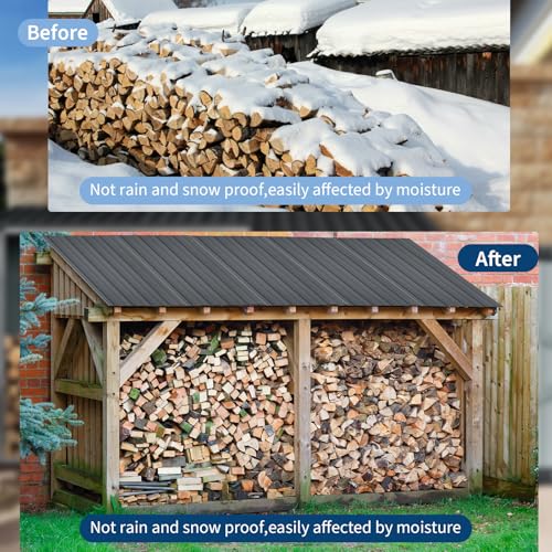 Garvee Metal Roofing Panels, 20 Pcs Corrugated Metal Roof Panels, 170 ft² by Garvee - Image 4