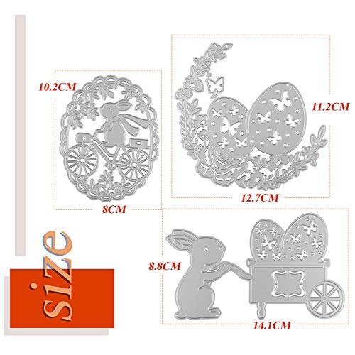 UFLF Fustelle Pasqua Cutting Dies per Biglietto