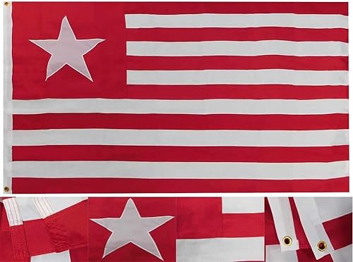 Premium 3x5 Embroidered James 1819 600D 2ply Nylon Flag 3'x5'