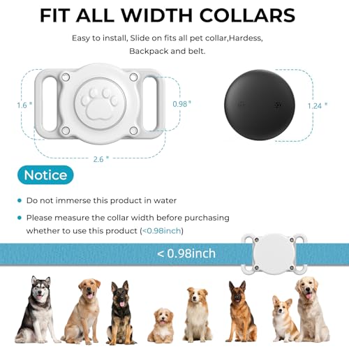 GPS Dog Tracker Collar (iOS & Android), Pet Activity Tracker No Monthly Fee - image 6