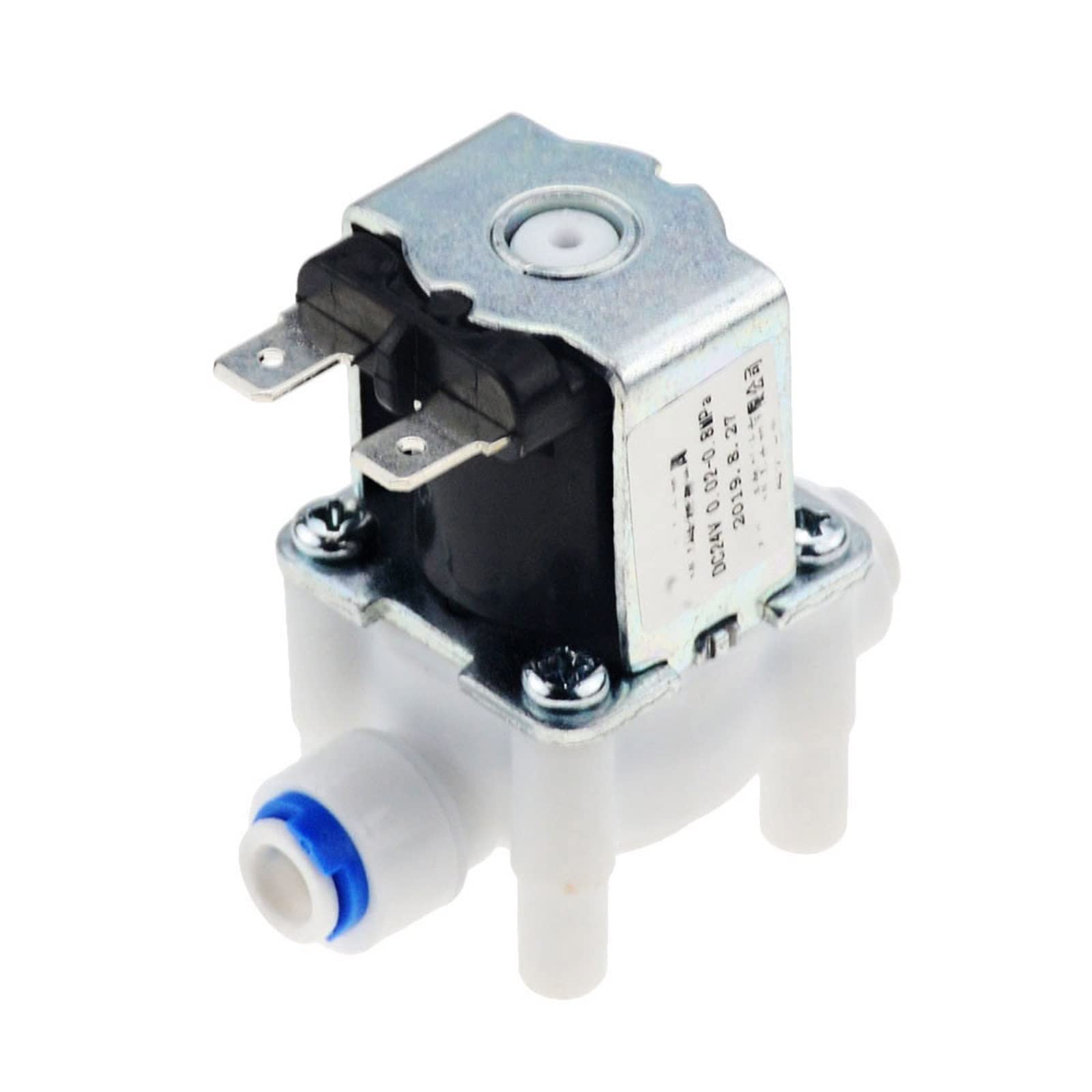 Ieumjnat One Color Normally Closed Electric Solenoid Valve Magnetic Dc 12V Water Inlet Flow Switch 1/4" 24V 220V Controller Dispenser(Dc 36V)