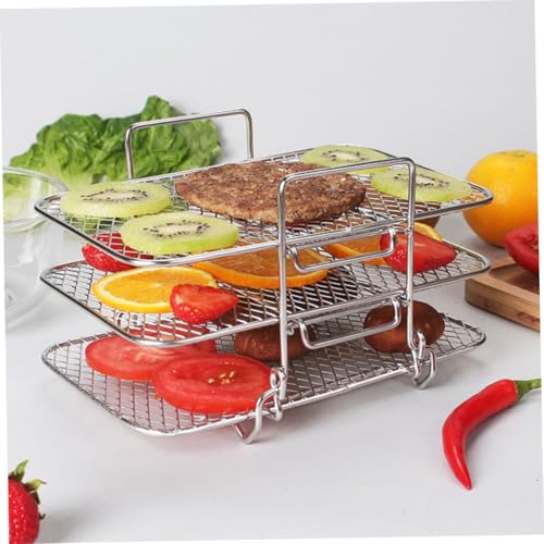 Rack friteuse à air résolvant le manque de place de cuisson - 8