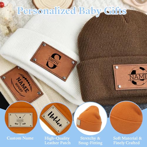 Embroidered Name Newborn Beanie Hat, Custom Warm Newborn Hats, Personalized Knit Hats for Adualt4
