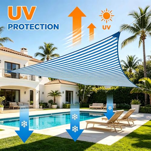 Filet de protection solaire pour bloquer la chaleur sur le balcon