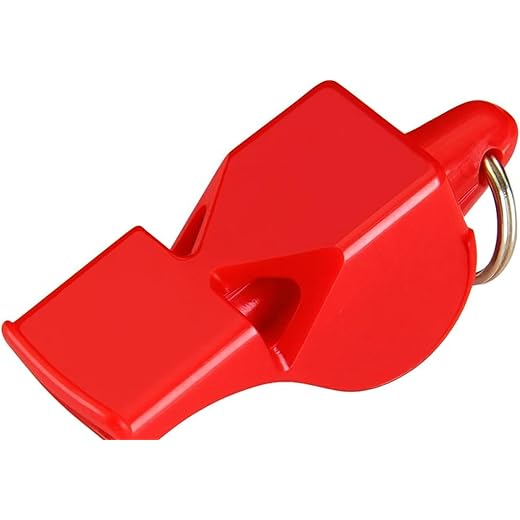 Leosportz High Sound Whistle with Lanyard