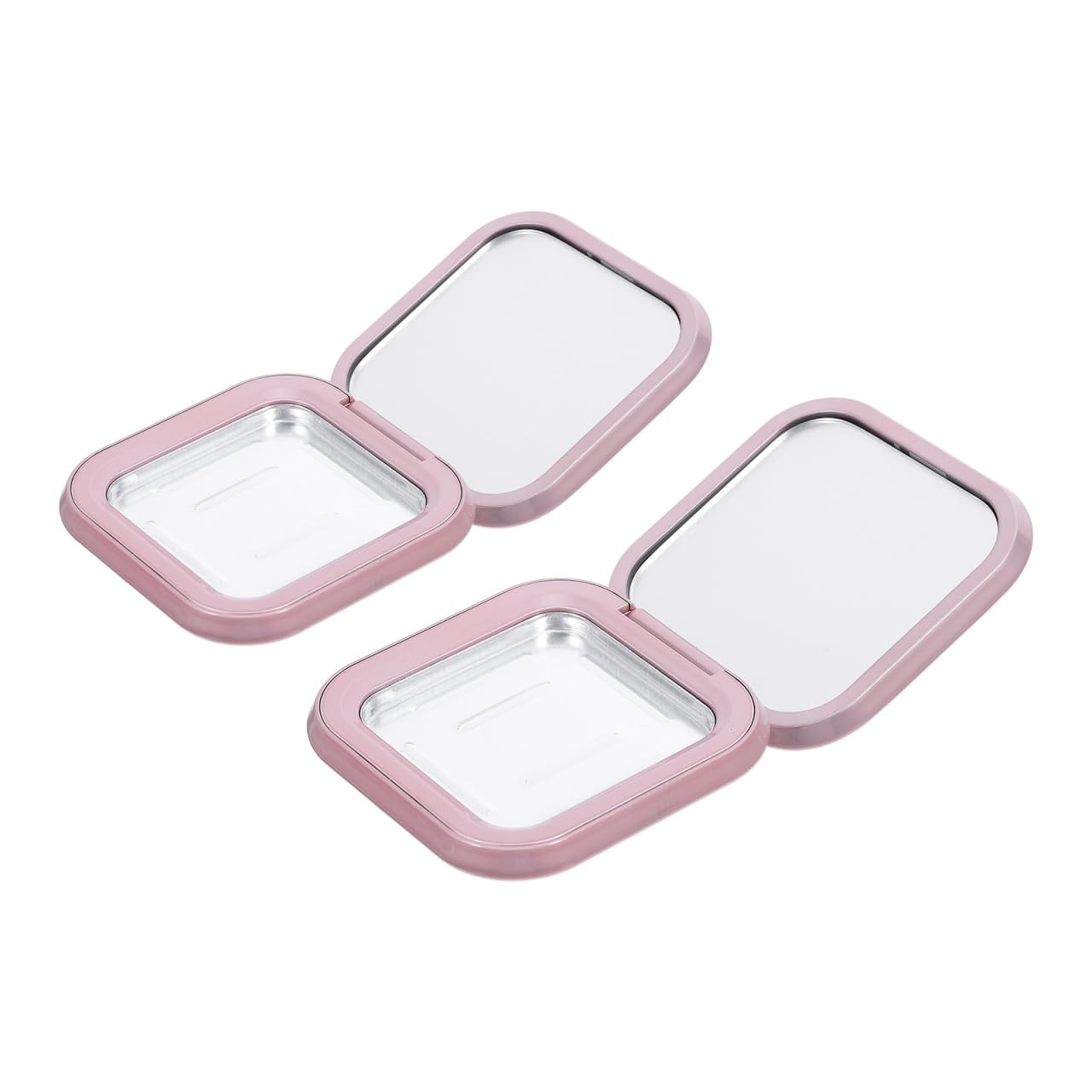 KALLORY Makeup Pallette 4pcs Magnetic Eyeshadow Makeup Empty Eyeshadow Containers Box Refillable Eye Shadow Lipstick Palettes with Mirror for DIY Cosmetic Foundation Blush Rose Gold Makeup Eyeshadow-image-37