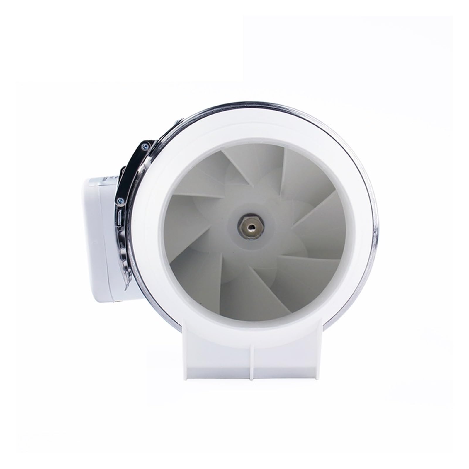 Ventilador de Escape, Extractores De Aire De 3/4 Pulgadas, Ventilador De Conducto De Tubería En Línea Silencioso, Extractor De Aire, Ventilador De Limpieza For Pared De Inodoro Y Cocina(75mm outlet)