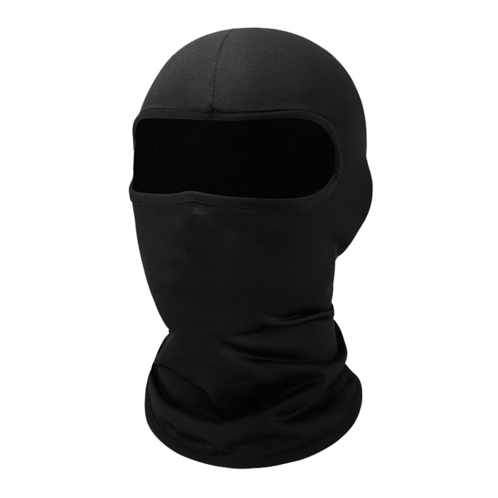 black Ski Mask for Men Balaclava Summer Cooling Neck Gaiter UV Protector Ski Scarf for Men Women sports