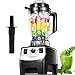Produktbild Nyyin Standmixer Smoothie Maker, 2000W 2L hochleistungs mixer, 39,000 U/min, Tritan-Behälter BPA-Free Edelstahl blender glas 10 Geschwindigkeitsstufen, Deckel mit Nachfüllöffnung, Impuls-/Ice-Crush