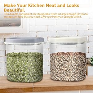 Large-Airtight-Food-Storage-Container-Bin-20-lb-Dry-Food-Rice-Container-with-Lid-Lock-Handle-and-Measuring-Cup-Cereal-Flour-Dog-Cat-Pet-Food-Containers - Cucciolini Doodles   Large-Airtight-Food-Storage-Container-Bin-20-lb-Dry-Food-Rice-Container-with-Lid-Lock-Handle-and-Measuring-Cup-Cereal-Flour-Dog-Cat-Pet-Food-Containers