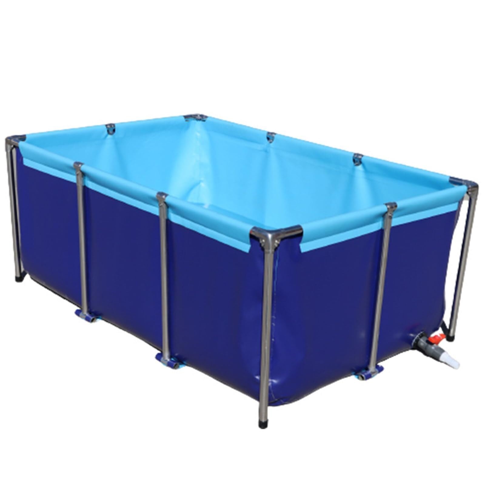Piscine d'aquarium anti-perforation 0.7mm pour éviter les fuites de poissons et tortues