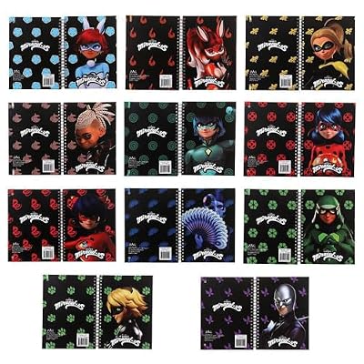 ZAG STORE - Miraculous Ladybug - Super Heroes Notebook Pegasus A5